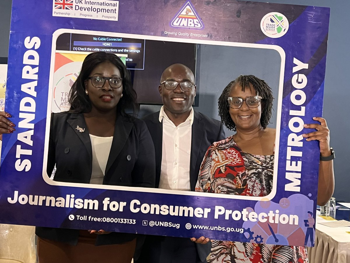 birungijustine's tweet photo. Media engagement is key to driving change! 
Journalists have come together with  @UNBSug to launch the Standards and Metrology Media Initiative, promoting quality standards &amp; awareness in Uganda. Let's amplify the message! #UNBS #Standards2040 #MediaForDevelopment @PatriciaEjalu https://t.co/PdReUoC63G