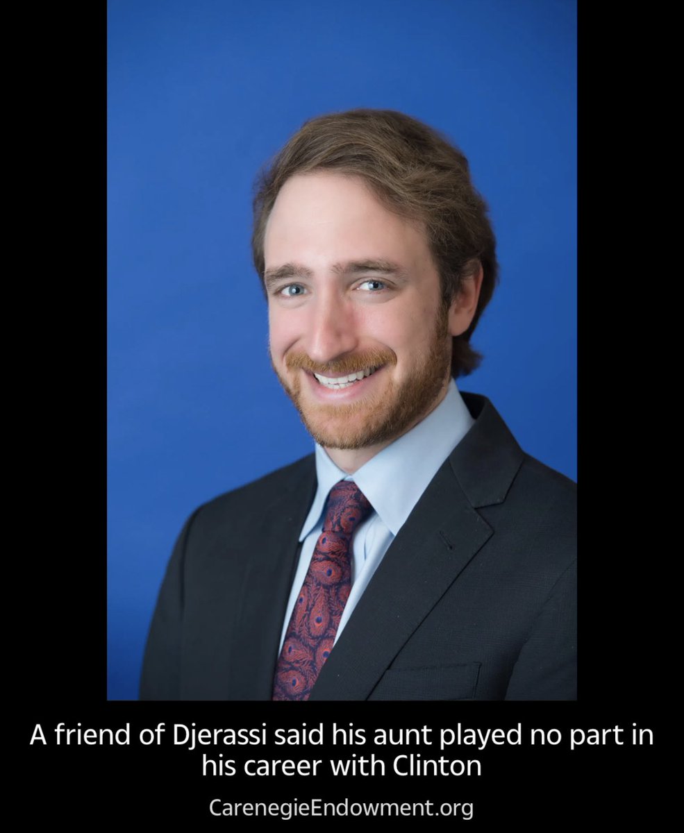 codyave's tweet image. Hillary Clinton claims under oath not to have known that Alex Djerassi was Ghislaine Maxwell's nephew, despite having hired him to work on both of her campaigns as well as at the State Department.

iframe.thesun.co.uk/news/12502478/…
thedailybeast.com/hillary-clinto…
nytimes.com/2026/02/25/us/…