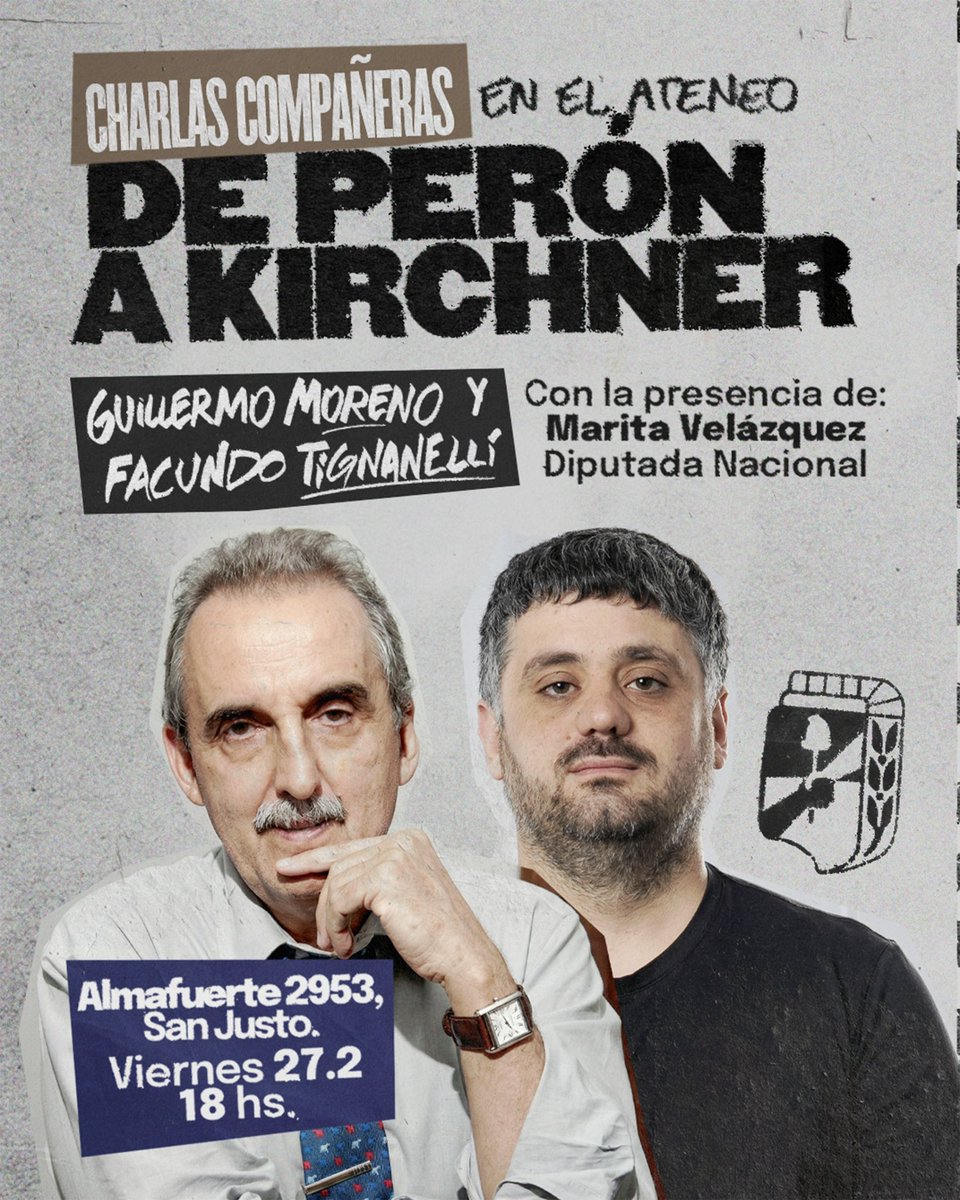 Ayer acto con Pichetto
Hoy acto con La Cámpora

Así es el ferretero loco, no trates de entenderlo