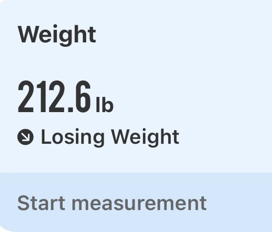 Between Covid, losing a great job and new job that is office / wfh, depression, and drinking, I got to my heaviest 245 lbs.  Quit drinking November, started eating properly, getting my steps and weights lifted, almost over 30 lbs down and closer to my goal.