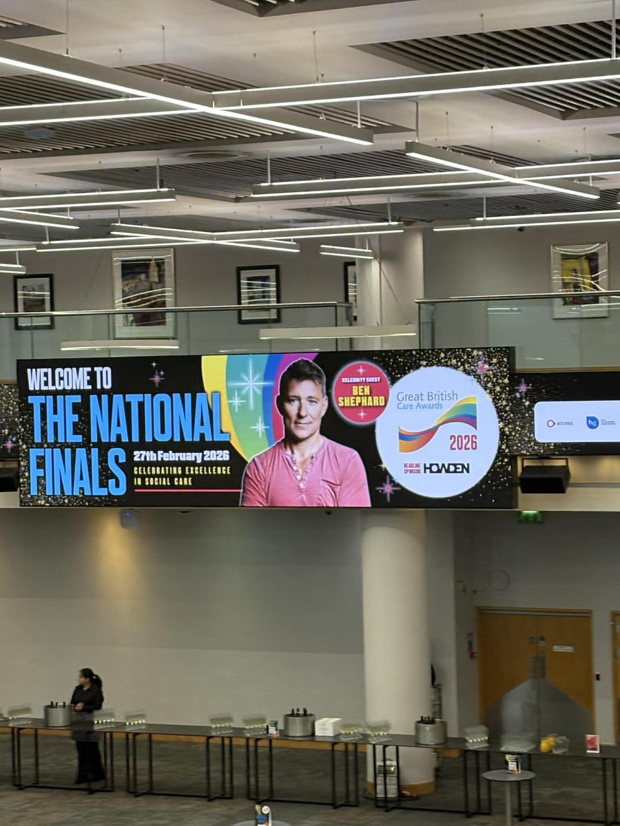NBykerLodge's tweet photo. Here we are down in Birmingham for the final of the Great British Care Awards! ๐ Weโve already won the regionals, so now itโs time for the big oneโฆ fingers crossed ๐ค Whatever happens, weโre so proud to have made it this far! ๐โจ #GreatBritishCareAwards #TeamProud https://t.co/gfah4Vrqh9
