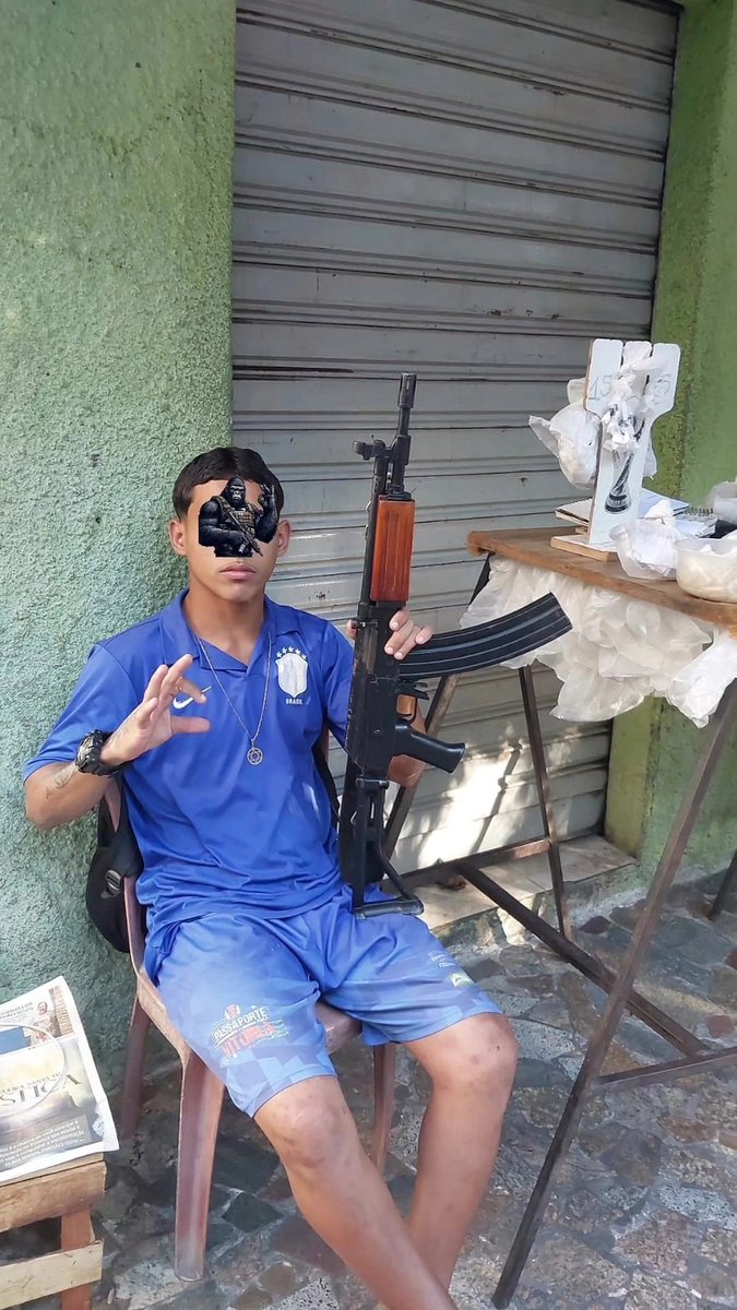 Fotos do traficante HG, um dos mortos na operação de ontem no Complexo da Maré - TCP