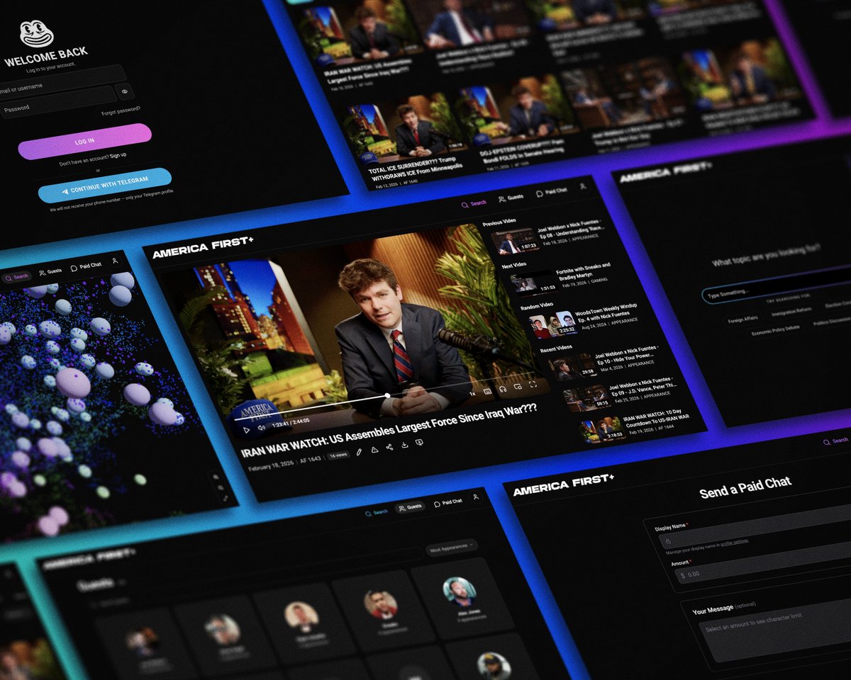 America First HQ tweet media