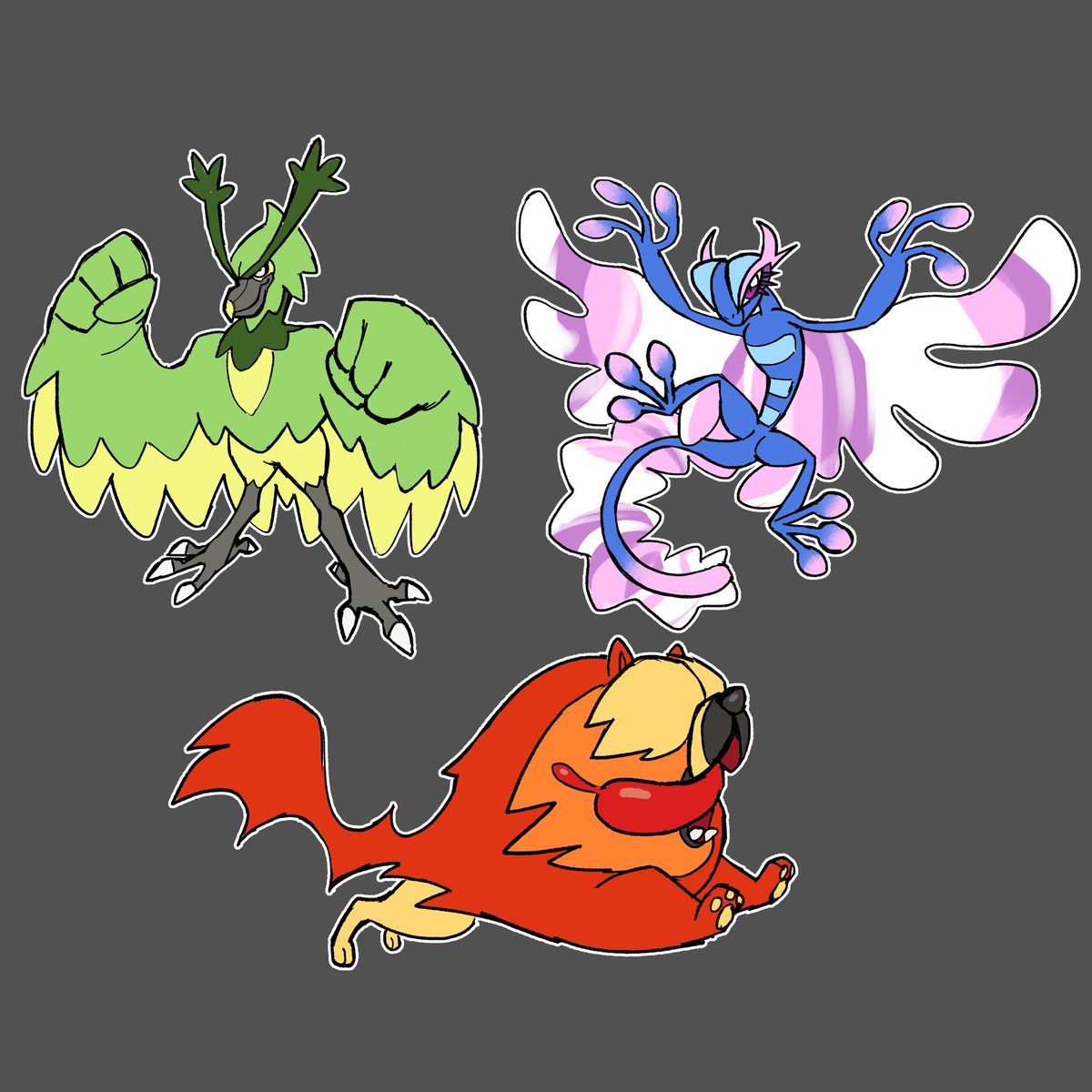 ah well here’s my hopes for the starter pokemon final evolutions