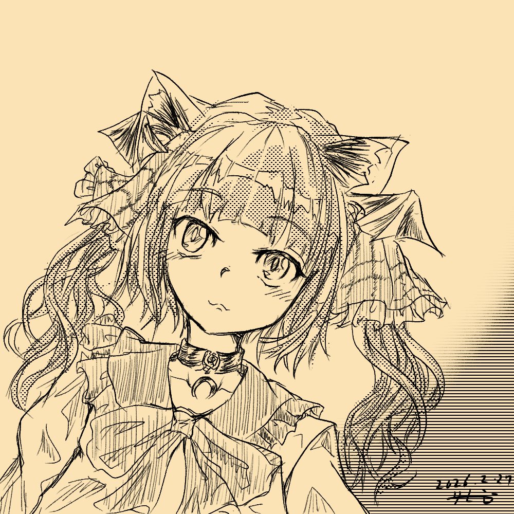 今月描いた絵を晒そう 今月は落書き合わせて7枚でした。 2月は大事なV