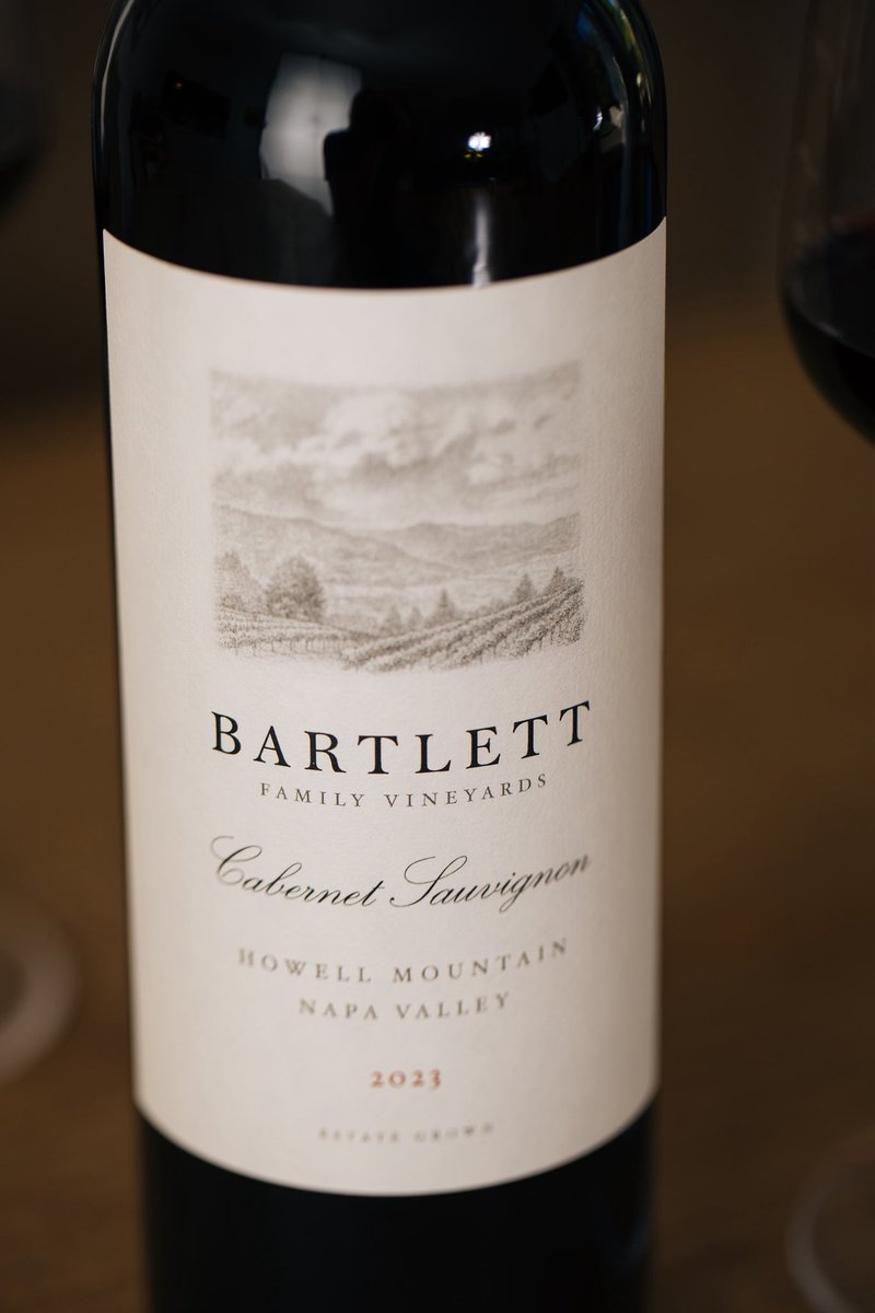 The Spring release of our 2023 Bartlett Family Vineyards Howell Mountain Estate Cabernet Sauvignon will launch next week. 

If you’re interested and haven’t already joined our Member Waitlist, visit bartlettfamilyvineyards.com to sign up for our offers. #NapaValley #HowellMountain