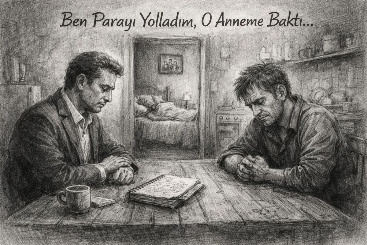 Annemin cenazesine kaliteli bir takım elbiseyle gittim.Sivas’ın o eski mahallesindeki eve, siyah konforlu bir arabayla vardım.
Gözümde güneş gözlüğü vardı.
Ağladığım için değil…
Ağlamadığım belli olmasın diye.
Kendimi güçlü hissediyordum.
Uzakta “başarmış” evlatlardan biri gibi.