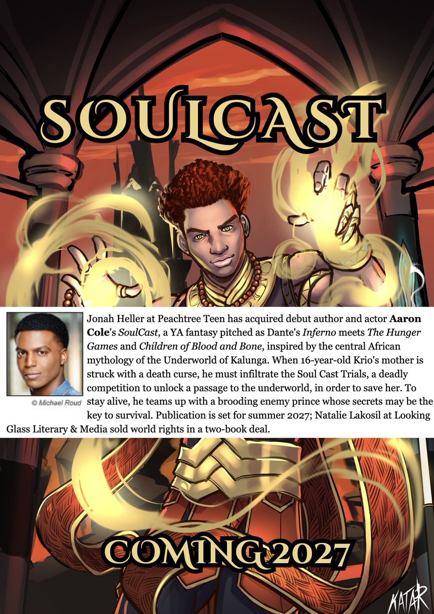 Aaron Cole has a Book Deal! tweet media