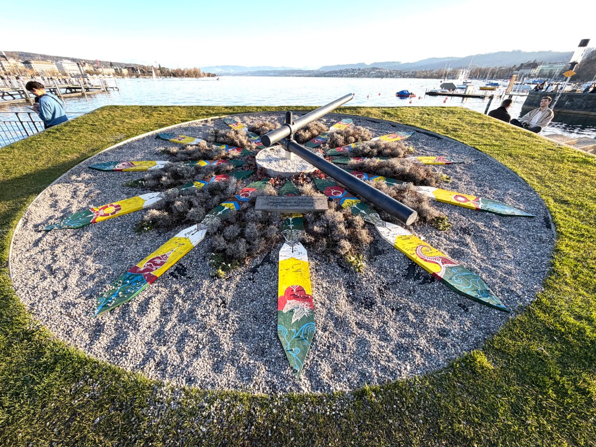 rradrad7's tweet photo. 💫😘Gm from Beautiful Zurich🌞.old flower clock in Zurich,city,🥘 in Switzerland2026✍️👁️😂❤️💫 https://t.co/bHjDrVCrmE