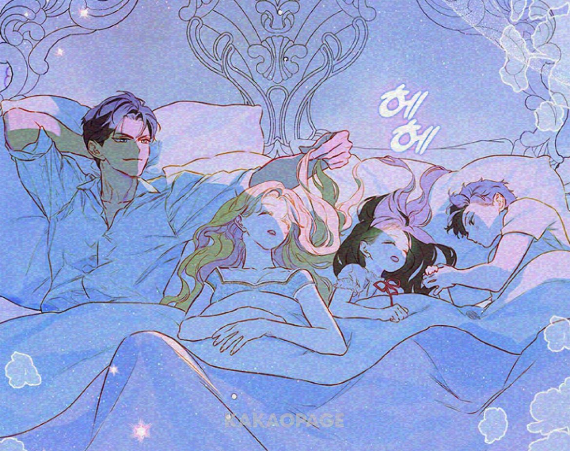 lyrica asks the prince to come sleep with them but it’s the emperor who starts barging in and in the end atil joined them 😭
