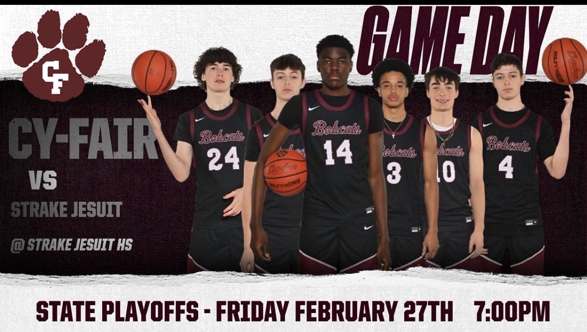 CyFair Men’s Basketball tweet media