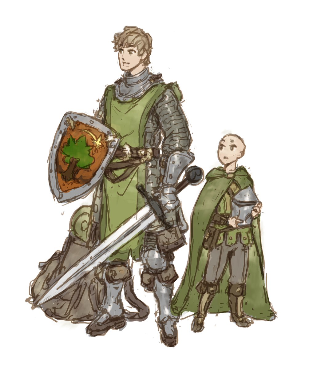 nrcgray's tweet photo. Here's a sketch of Dunc &amp; Egg I drew last night:

This show rules, I'm so sad there's only 6 episodes of it 😭

#AKnightOfTheSevenKingdoms https://t.co/kI7G5Kkezf