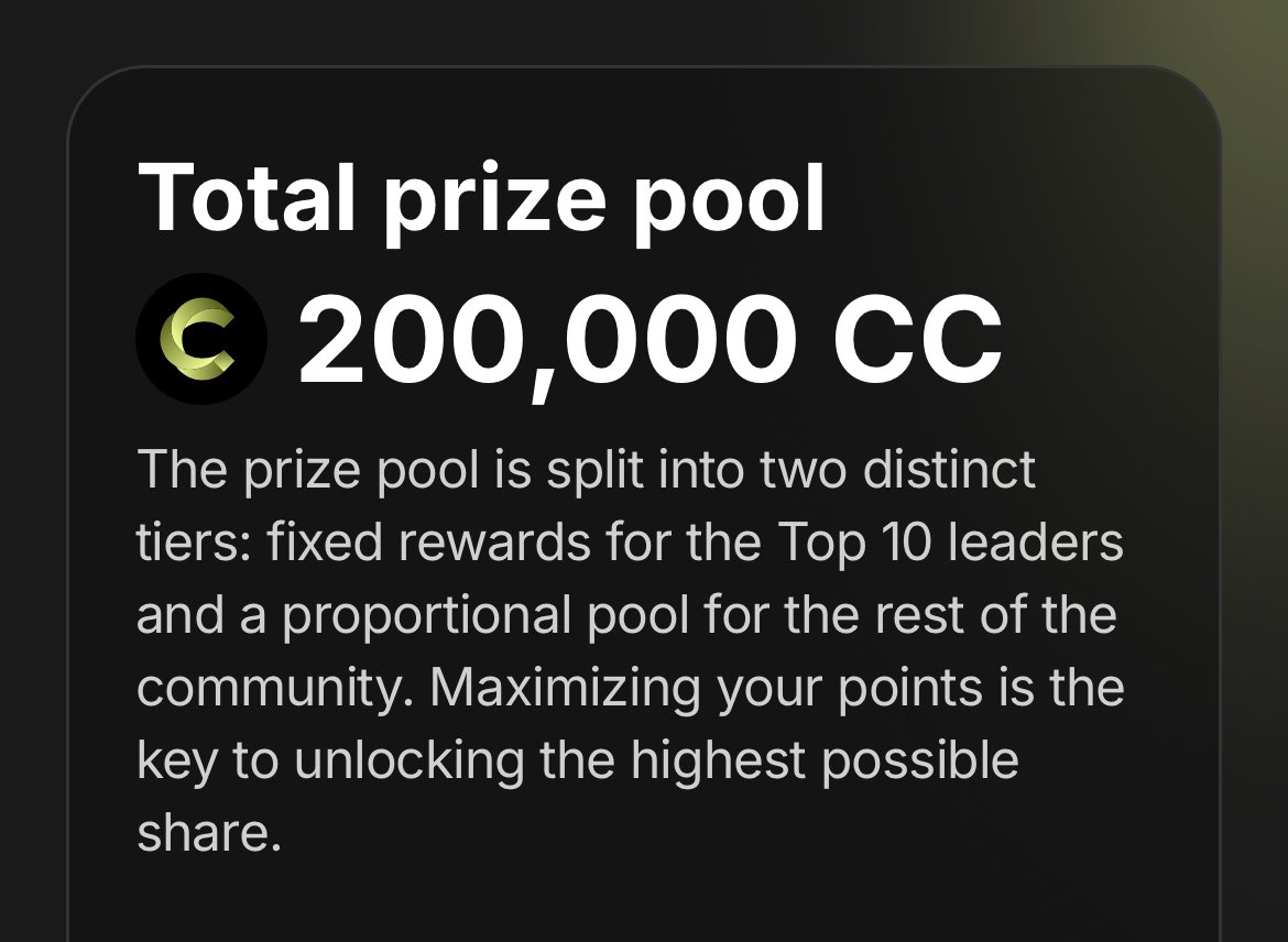 idcryp_to's tweet photo. Onchain Challenges- Console wallet (CC Eco)

🎁 Reward pool: 200k $CC (~ 33k USD)

- Link: https://t.co/n8ef76og0q
- End 27 Maret

- Wajib pake wallet Console 
- Buat yang belum punya wallet Console apply WL dsini: https://t.co/KWG0bTVcgL

- Kode nya dikirim via email kalo elig https://t.co/UhHCLVeRp0
