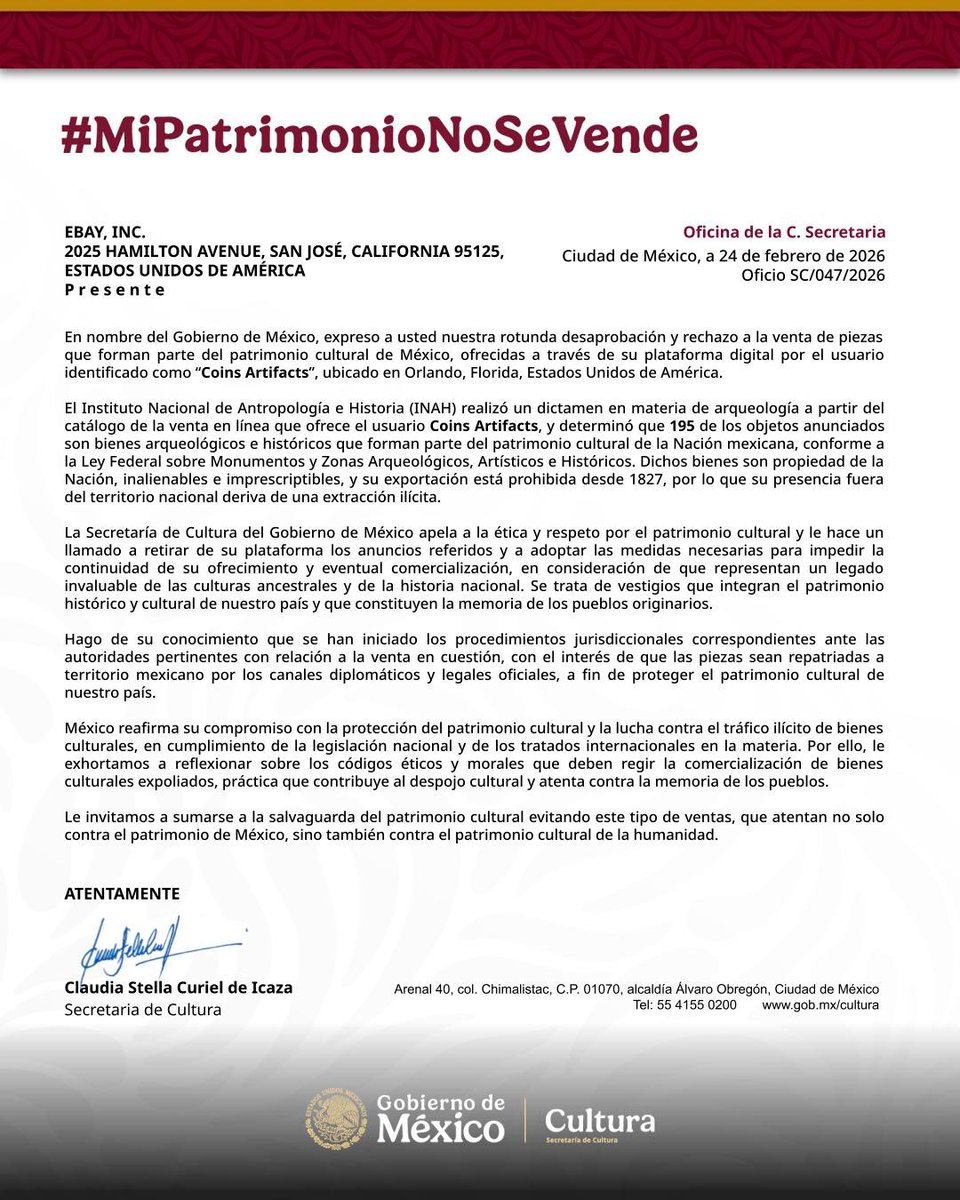 Claudia Curiel de Icaza tweet media