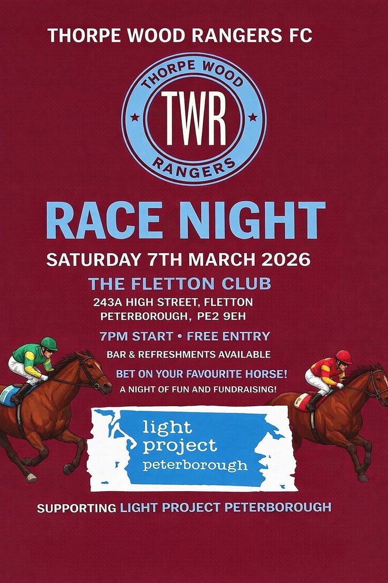 Thorpe Wood Rangers FC tweet media