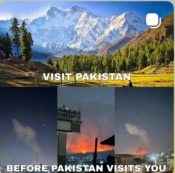 BauRamii's tweet photo. Visit as a friend, leave with brothers. 
Come as an enemy… face a nightmare.” 🇵🇰✨ https://t.co/hsS52tNZ92