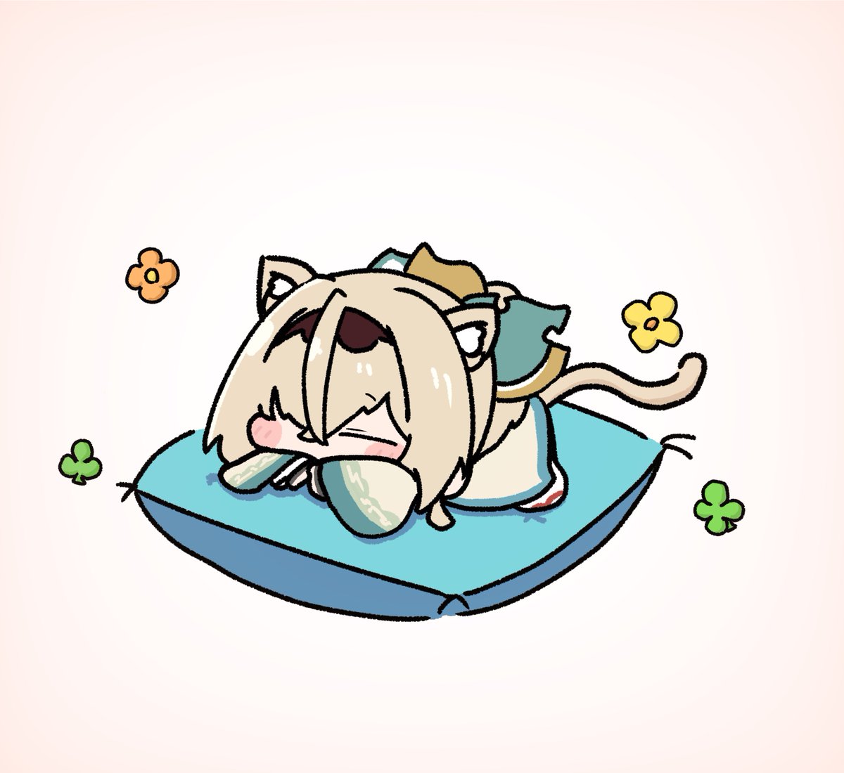 ぽかぽか☀️ #いろはにも絵を