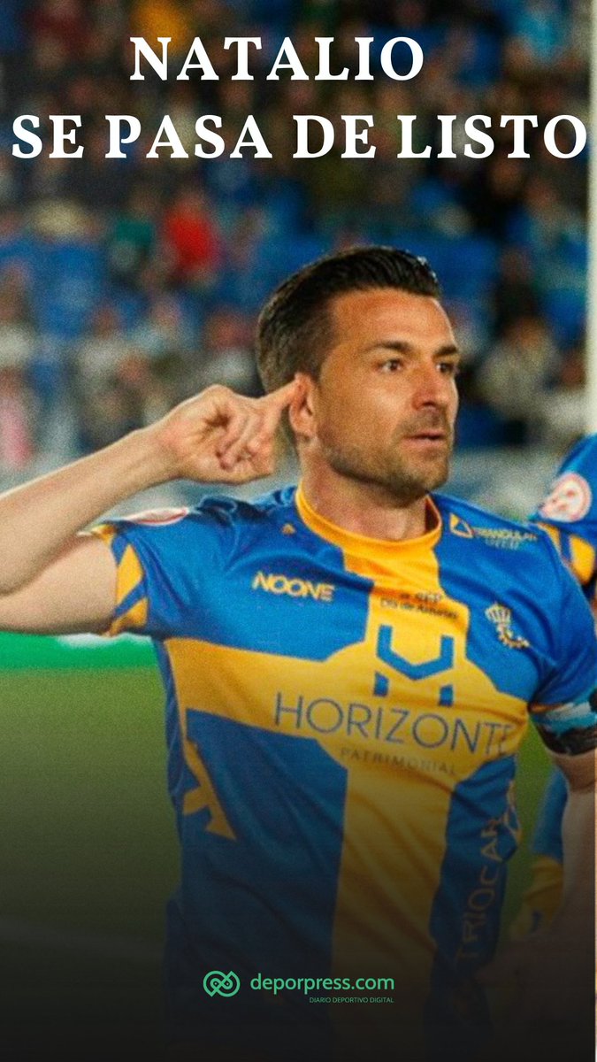 Deporpress's tweet photo. "𝐍𝐚𝐭𝐚𝐥𝐢𝐨 𝐬𝐞 𝐩𝐚𝐬𝐚 𝐝𝐞 𝐥𝐢𝐬𝐭𝐨" es la #PortadaDeporpress del @CDTOficial 2⃣-2⃣ @RealAvilesInd 

👉 El exblanquiazul, que marcó el empate al final del partido, volvió a demostrar su nula profesionalidad con un gesto feo ante el equipo del que se rió 15 años atrás https://t.co/lj77sFpxWv