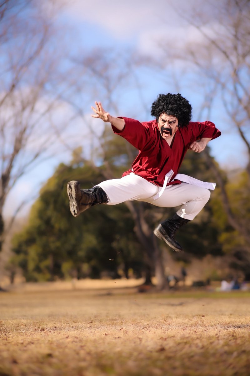 【コスプレ】
ドラゴンボールZ
ミスターサタン

ダイナマイトキック

photo ＠tougejun1