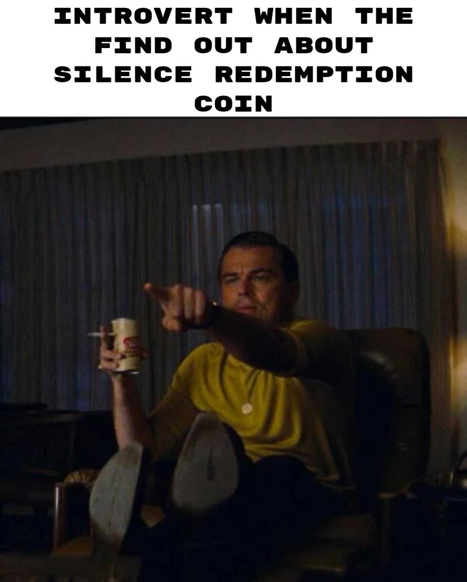 Hush hush! 🤫
We moved in silence <a href="/SilenceCrusade/">Silence Redemption $SR2C</a>