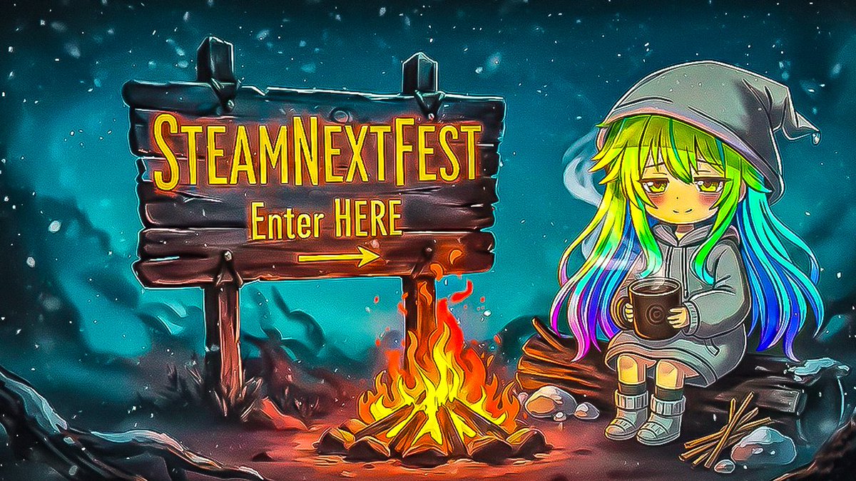AesmaTV's tweet image. live with my final day of #SteamNextFest  so come hang out while we try to cover even more games

kick.com/aesmatv     #indiegames #indiedevs #horrorgames