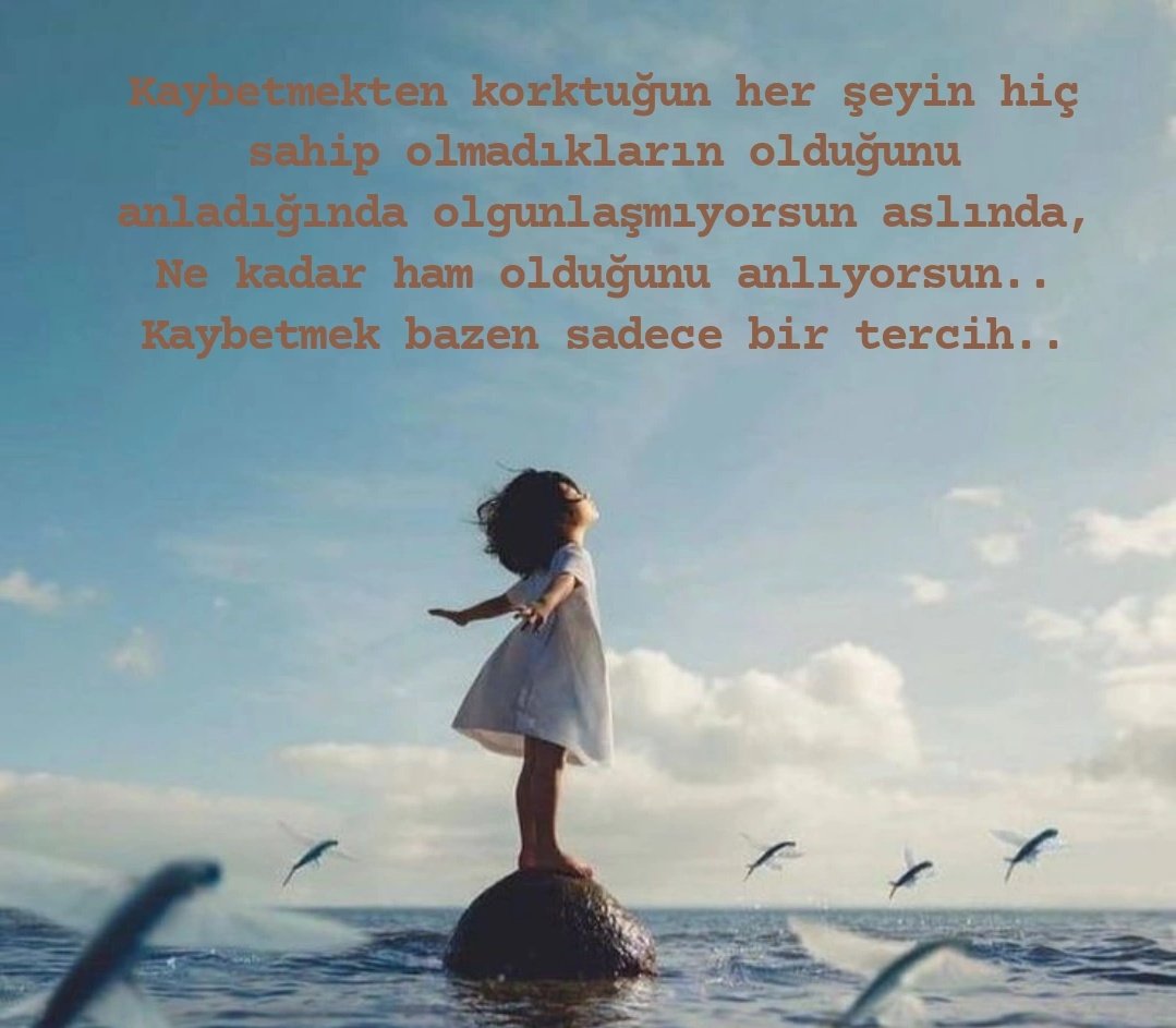 daria_arin's tweet photo. Kaybetmekten korktuğun her şeyin, hiç sahip olmadıkların olduğunu anladığında olgunlaşmıyorsun aslında,
Ne kadar ham olduğunu anlıyorsun..
Kaybetmek bazen sadece bir tercih.. https://t.co/HMcOzDVzRy