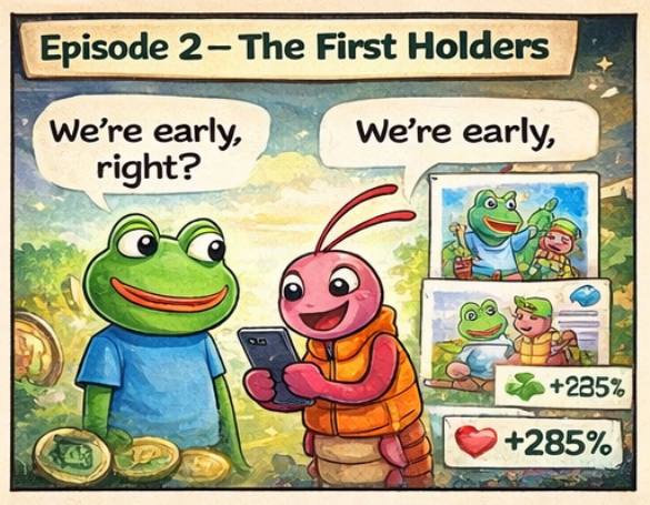 Pepe's best friend - Pede - CTO tweet media
