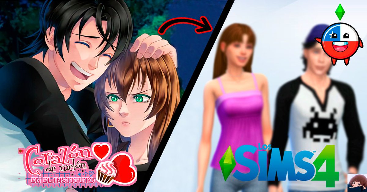 ¡Reto mensual de Febrero junto a <a href="/TeamChileSims/">TeamChile Sims</a>! Propuesto por nuestra querida <a href="/Eve_mak13/">Eve_Mak</a> "Crossover del amor"👩‍❤️‍👨🎮 En esta ocasión quise recrear a una de las parejas del juego #Corazóndemelón en #LosSims4 ¡Acompáñame y dime que tal te pareció!👀

⬇️⬇️⬇️
youtu.be/GBeWzo0FXC8?si…