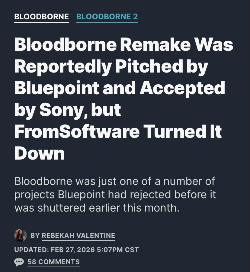 Sony: Wanna work with us?
Square: Eh… no thanks

Sony: Wanna work with us?
Kojima: Eh… no thanks

Sony: Wanna work with us?
FromSoft: Eh… no thanks

Guys… I think people don’t wanna work with Sony and Sony is the issue.