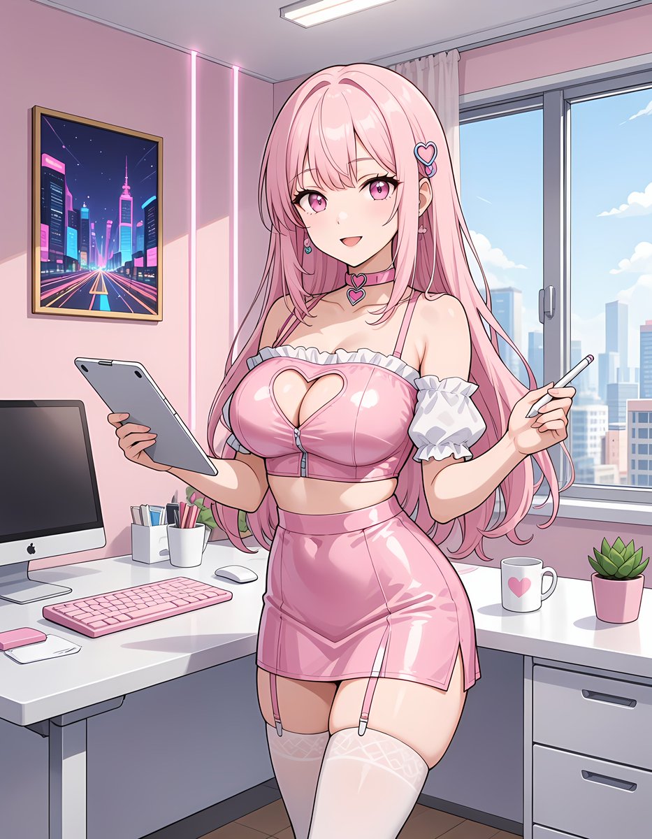 NillaPie_'s tweet photo. Here to schedule your meetings! And steal your attention~

#AnimeGirl #Kawaii #PinkHair #CuteAnimeGirl #AnimeArt #Secretary #OfficeLady #KawaiiGirl #Waifu #AnimeKawaii #HeartAesthetic https://t.co/lTkkx6YGQn