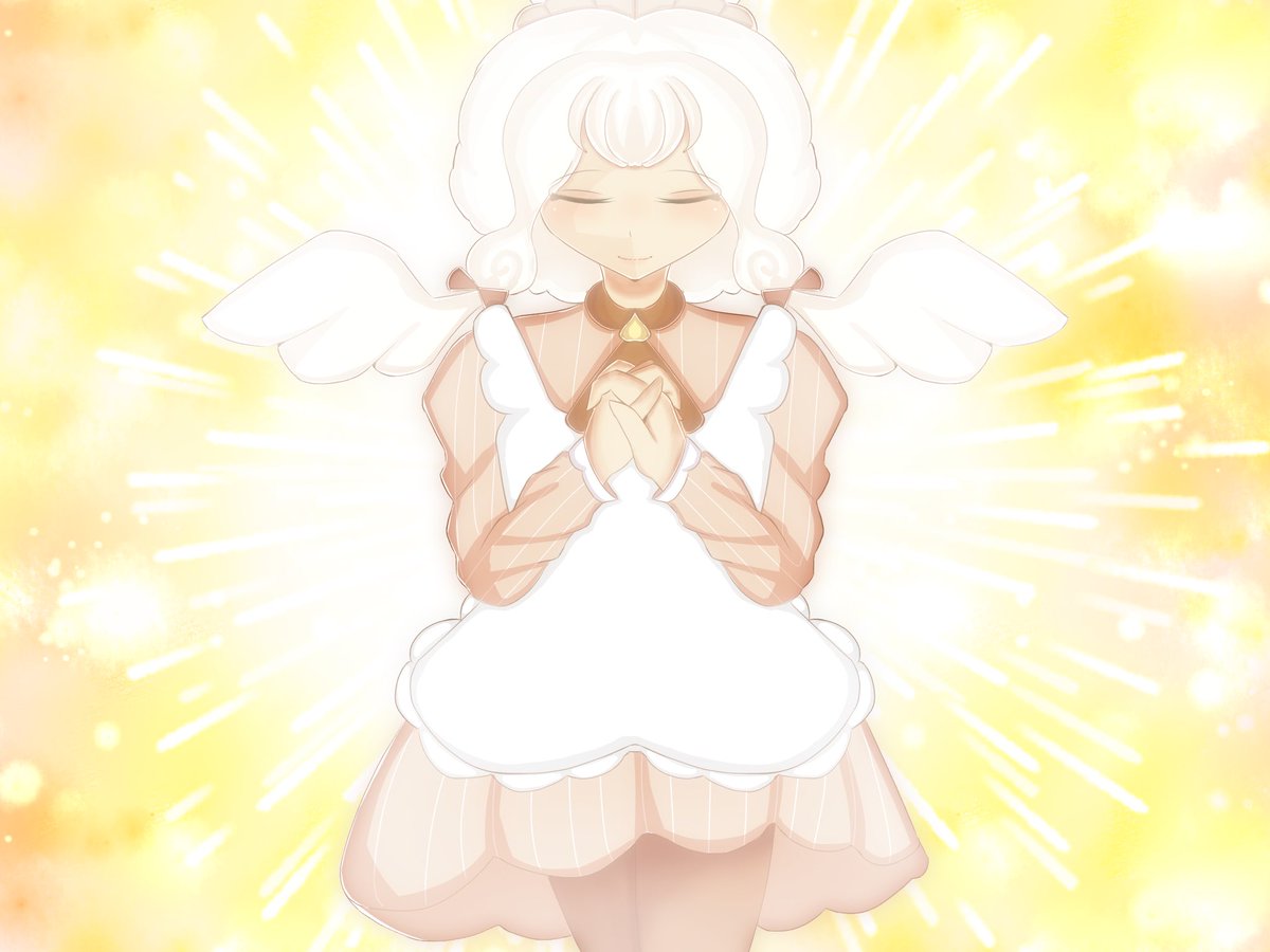 3d_im4ge's tweet photo. angel chiffon cookie !! #cookierun #cookierunovenbreak #angelchiffoncookie #fanart https://t.co/syaRVBa20w