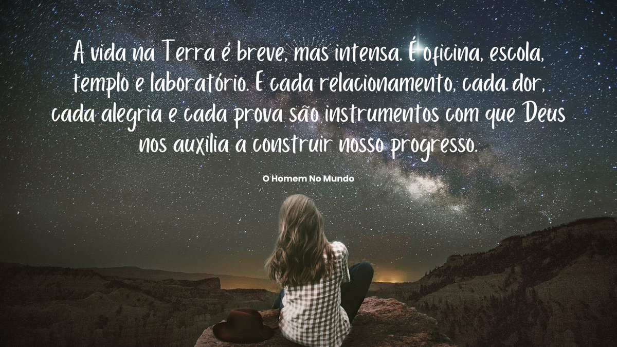 ohomemnomundo's tweet photo. A vida na Terra é oficina que molda o carater. É escola que ensina pela experiência.  É templo onde a consciência desperta. É laboratório de provas e superações.
Nada é acaso.
Cada encontro e cada dor cooperam para nosso progresso.
#Espiritismo #reflexão https://t.co/o0hc8ZLELm