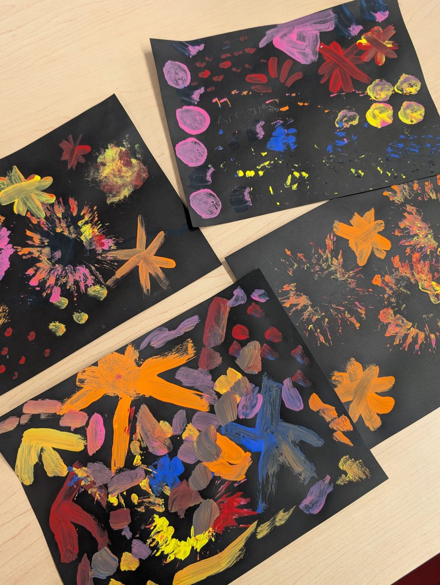 TechTeacherJSam's tweet photo. February is #ChineseHeritageMonth. In #kindergarten,
Students learned about the contributions of Chinese individuals to Canada, explored the #YearoftheHorse, and created colourful painted fireworks to celebrate culture through art. #celebration #art @TDSB_RoywoodPS https://t.co/fYiEXWwW6Q