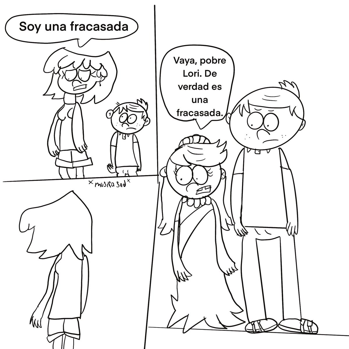 Viendo las temporadas recientes de loud house solo puedo decir esto del trato que le dieron a Lori Loud.