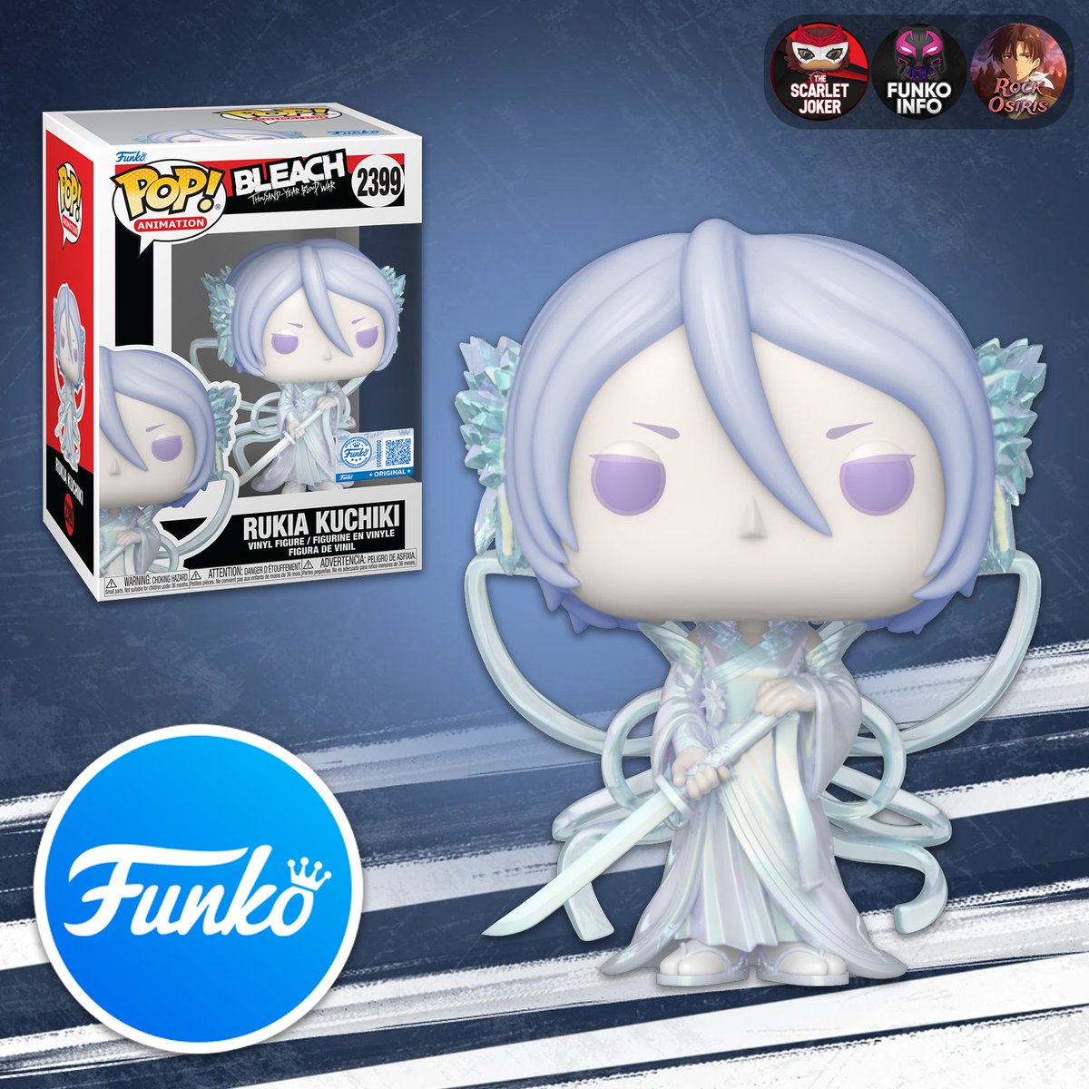 ScarletJokerTWT's tweet photo. First look at new Exclusive Bleach: Thousand-Year Blood War Pops! Mayuri will be available for pre-order on Wednesday at 9 AM PT!

Mayuri: https://t.co/E5uw6b8NO2

#Ad #Funko #FunkoPop #Bleach #BleachTYBW #Anime https://t.co/2oVKAnZR96