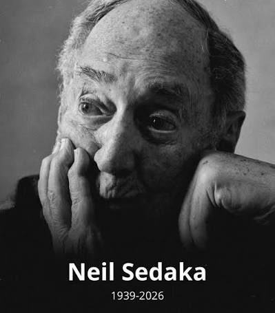 Dijo una vez Neil Sedaka: “La música es mi vida. He tenido la suerte de escribir canciones que la gente ha hecho suyas, y no hay mayor honor que ese.”

Autor de clásicos como Oh! Carol, Calendar Girl o Breaking Up Is Hard to Do, Sedaka fue uno de los grandes arquitectos del pop