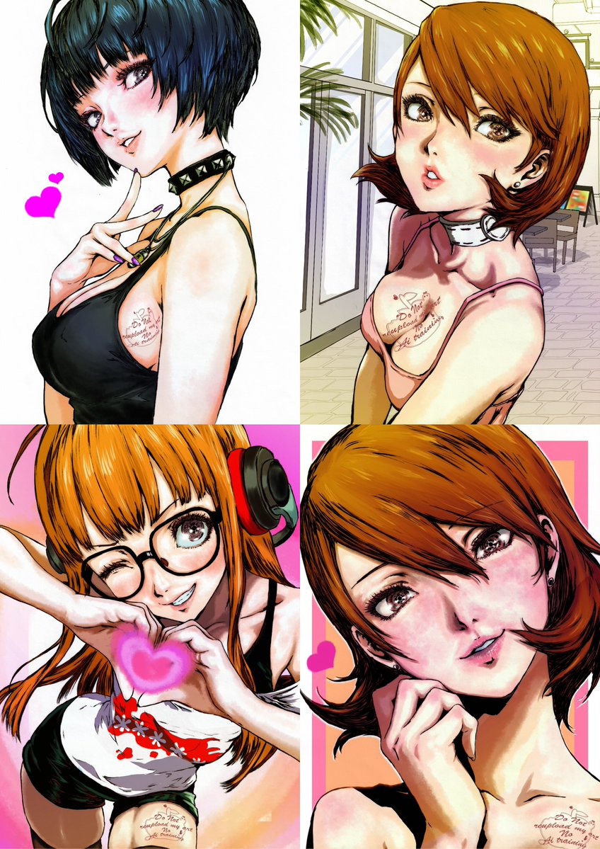 #今月描いた絵を晒そう
（1/2）

武見先生の熱視線
夏私服のゆかりとデート
双葉の誕生日
ゆかりの熱視線

センシティブ避けとか塗り方とか色々試しまくってます୧(⑉•̀ㅁ•́⑉)૭✧✨