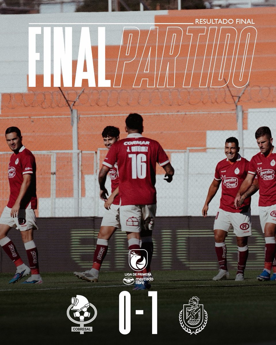 𝑽𝑰𝑪𝑻𝑶𝑹𝑰𝑨 𝑮𝑹𝑨𝑵𝑨𝑻𝑬 𝑬𝑵 𝑬𝑳 𝑺𝑨𝑳𝑽𝑨𝑫𝑶𝑹 🔴⚪️

El granate logró una importante victoria en El Salvador tras ganar por 1-0 frente a Cobresal, el gol fue de nuestro Capitán Jeisson Vargas, la anotación más rápida de lo que va de temporada ⚽️💪🏻

#ElPrimeroDelNorte