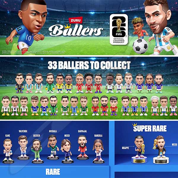 FIFA 公式！ #サッカーフィギュア #Ballers 新登場！ #メッシ