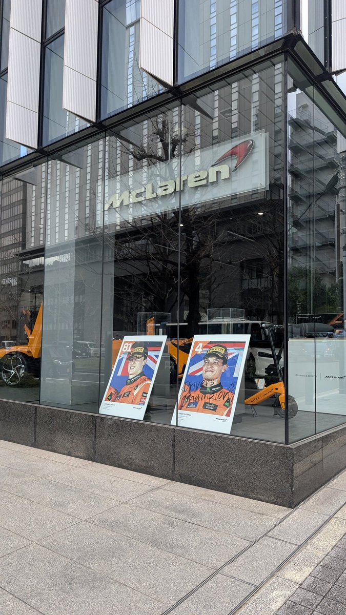 0211_rad's tweet photo. Osaka McLaren https://t.co/Mr6wSH4qIc