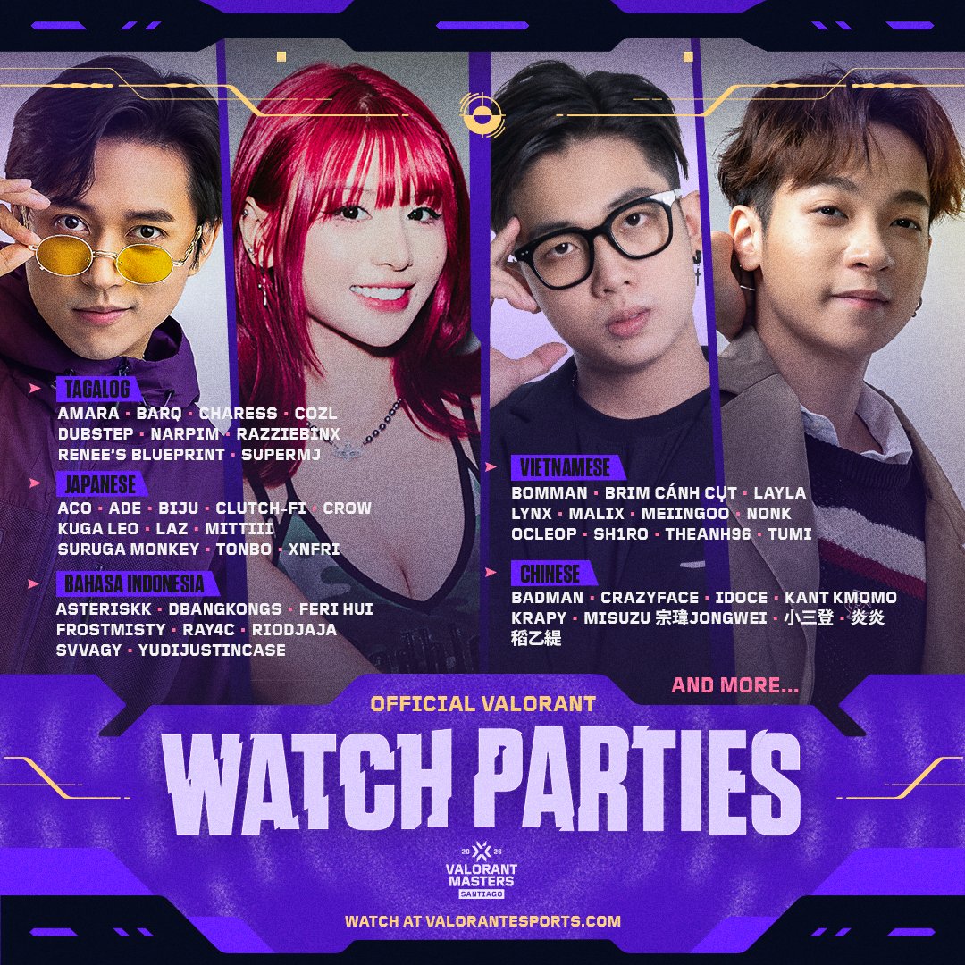 VALORANT Champions Tour tweet media