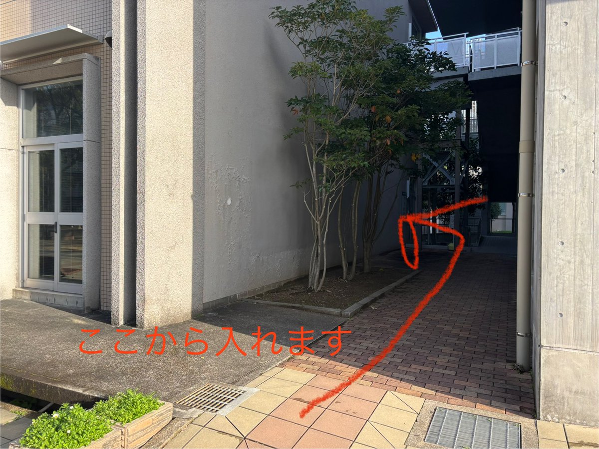 Team_ryumuso's tweet photo. 長崎大学の裏門から入った場合の会場までの道順なります。

受付会場は以下になります。

エントリーナンバー1-30までの方はこの建物の1階A-12教室

エントリーナンバー31以降の方はこの建物の2階A-24教室

ご確認のほど、お願いいたします。
会場でお待ちしております。

 #りゅうむそう杯 https://t.co/2EO9rVrrJ3