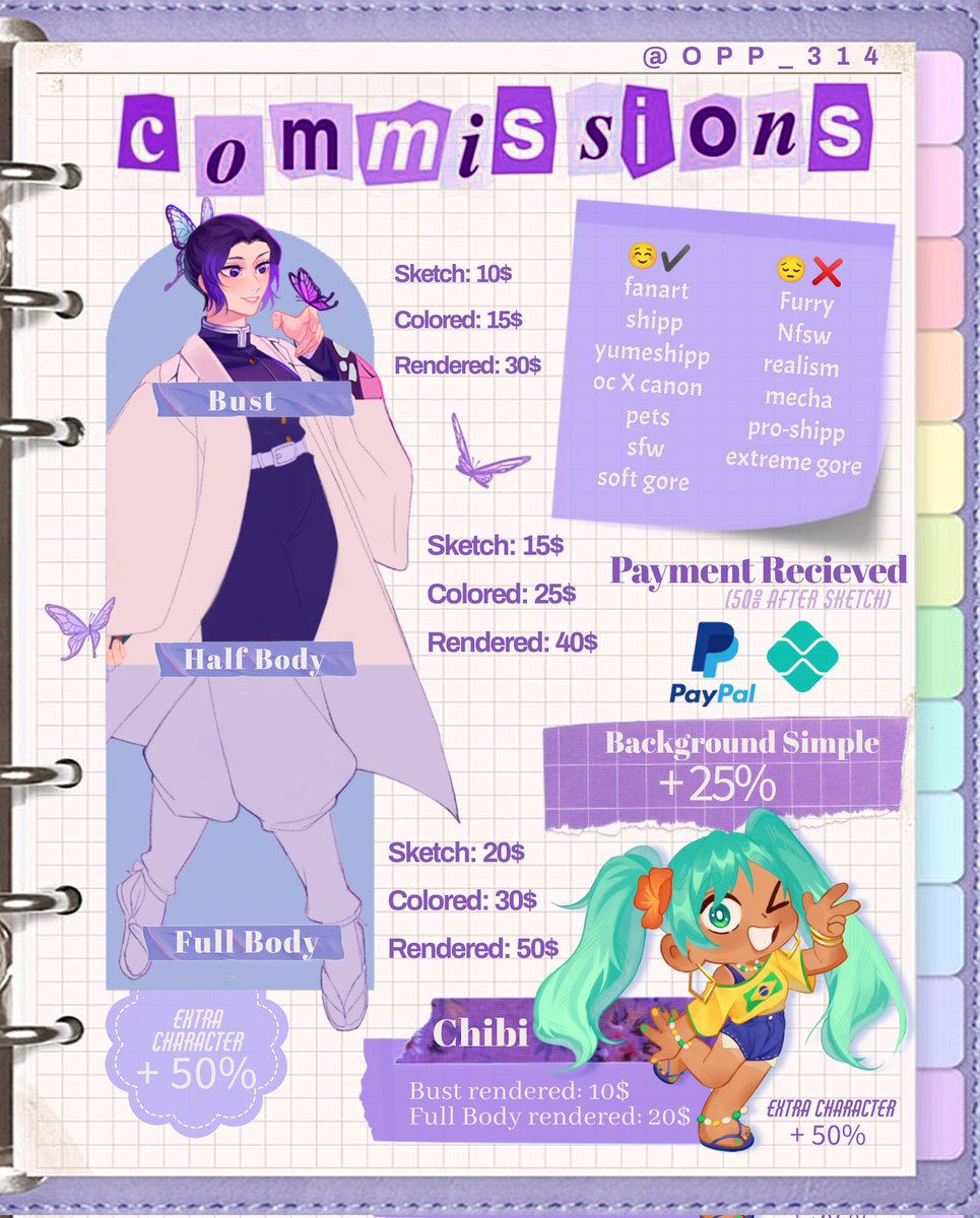 OPP ✨ COMMS OPEN tweet media