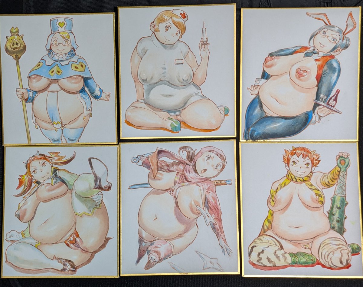 3月1日のビッグラブフェスタ@biglovefesta 
用のミニ色紙が一応出来ました。 