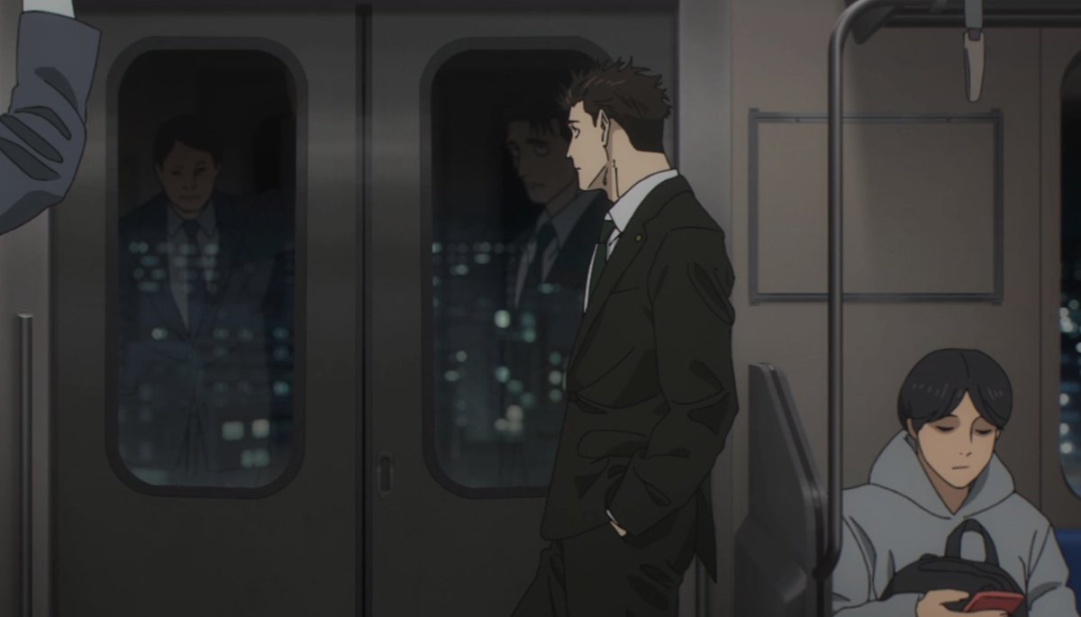 SAT0SUGU's tweet photo. when i’m a jjk character spiraling about to go rogue so i end up on the train of despair and agony https://t.co/5BCVxTkw30