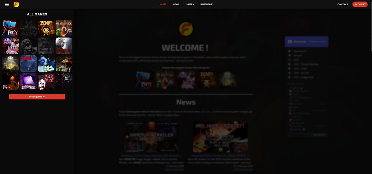 📥 UPDATE: Fantime Horror Website

👋 Good evening! We have made several changes to our website:
🔹The navigation interface has been updated to make it more modern, practical, and intuitive.
🔹Advertisements on category homepages have been reduced or removed.
🔹New games &amp;