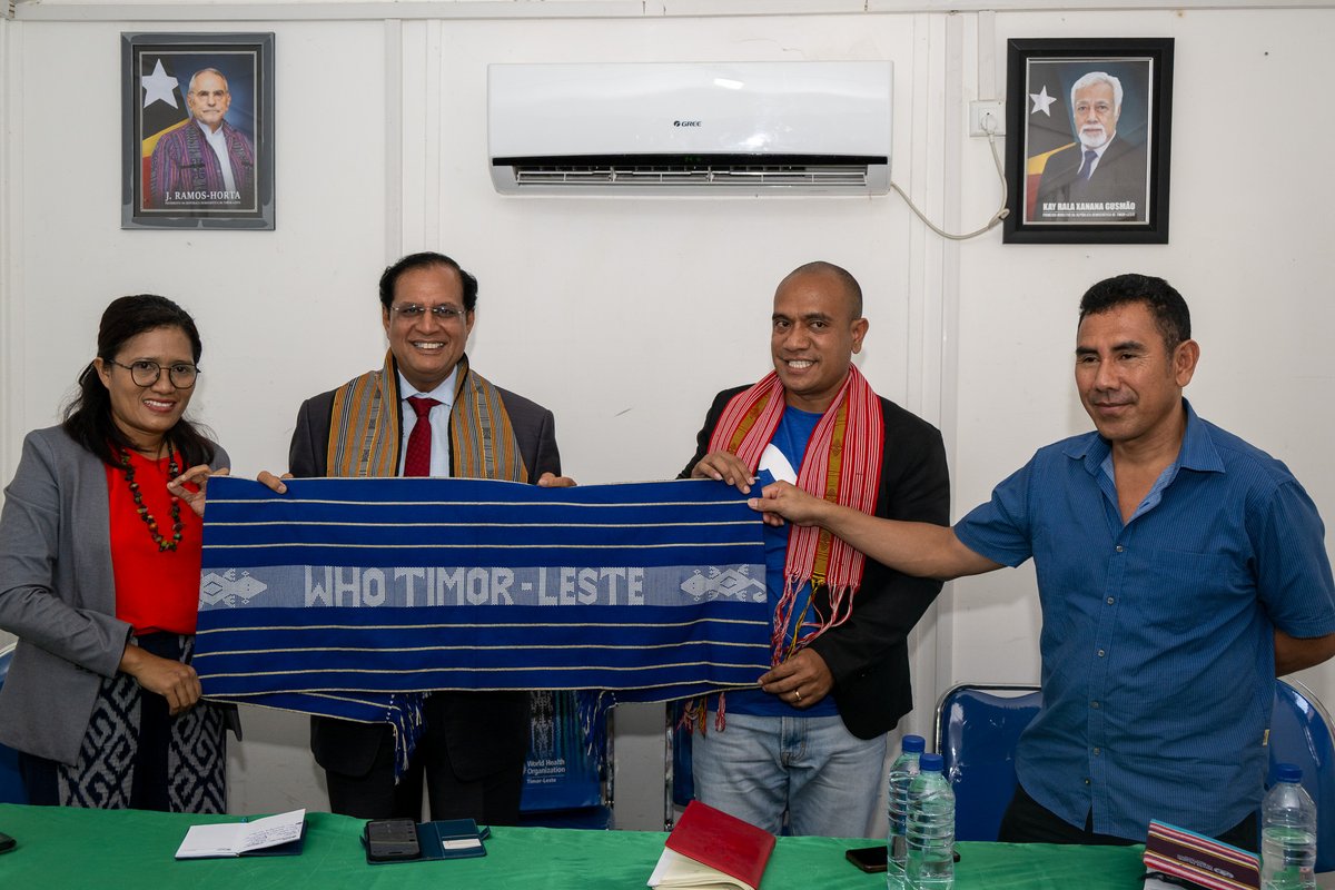 WHO Timor-Leste tweet media