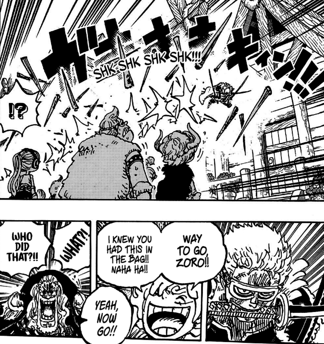 Toei gonna turn this into a minute long levi scene animated by vincent chansard btw 😭✌️