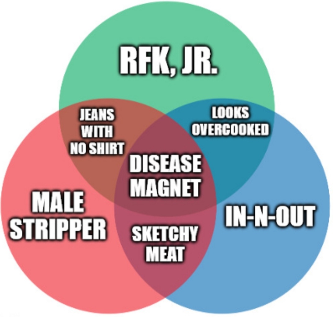 Friday Venn starring RFK, Jr, Male Strippers, and In-N-Out