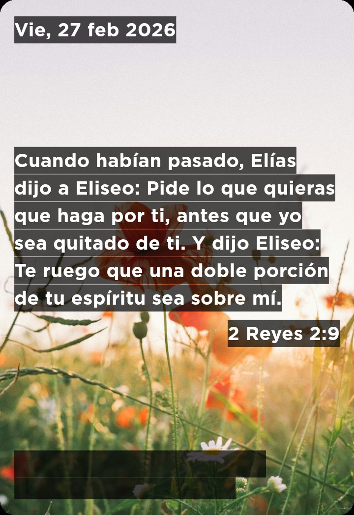 Sólo si estamos llenos del Espíritu Santo podemos confiar, en que no habrá nada del mundo que nos haga deshonrar a Dios, por eso una de las principales peticiones de todo cristiano, que quiere vivir grorificando al Señor es pedirle, ser más lleno de su Espíritu 🙏🏼🙌🏼🔥